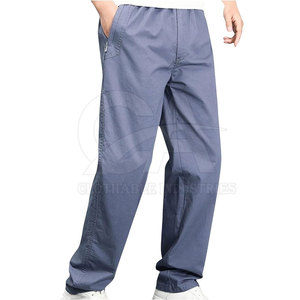 กางเกงขายาวผู้ชายไซส์ใหญ่ ทรงขาตรง มีกระเป๋าลึก ใส่สบายสำหรับใช้ในชีวิตประจำวัน กางเกงขายาวผู้ชายทรงขาตรง - Product Image 2