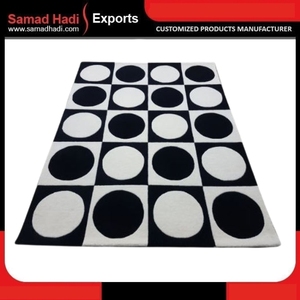 Nouveau Tapis Marocain Tufté de Luxe Moderne Tendance, Brodé Artisanal en Laine Naturelle, Fournisseur d'Usine, Vente en Gros - Product Image 6