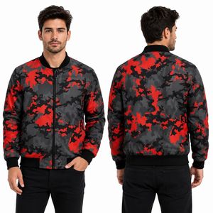 Chaqueta Bomber Azul Púrpura Galaxy Nebula para Hombre, Transpirable, de Poliéster Premium, que Absorbe la Humedad, Estilo Moderno - Product Image 2