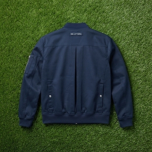 Chaqueta Bomber Azul Marino para Hombre, Chaqueta Casual con Cierre, Chaqueta Ligera de Moda Urbana, Ropa Exterior Personalizada OEM ODM, Chaqueta al por Mayor - Product Image 5