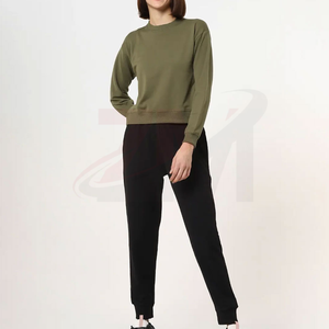 2026 Hot Selling New Stylish Custom Logo Women <b>Sweatshirt</b> / High Quality <b>Long</b> Sleeve Workout <b>Sweatshirt</b> for Women Wholesale - Product Image 2