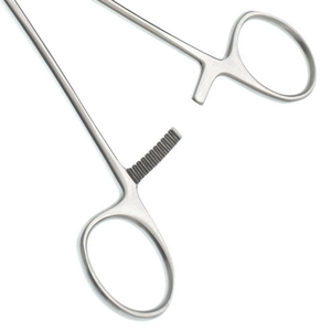 คีมหนีบหลอดเลือดแบบตรง Glover Coarctation Forceps ขนาด 8 3/4 นิ้ว ปากคีม 6 ซม. สำหรับศัลยกรรมหัวใจและหลอดเลือด ทำจากสแตนเลส - Product Image 6
