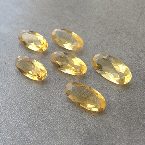 Piedra Preciosa Suelta de Citrino Natural Grado AAA, Corte Facetado, Forma Oval Grande, Calibrada, para Joyería - Product Image 4