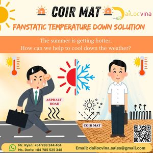 UTILISATION DE TAPIS DE COIR NATUREL POUR PRÉVENIR LE RÉCHAUFFEMENT - Product Image 6