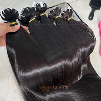 Paquetes de cabello vietnamita de doble estiramiento de cabello vietnamita crudo vendedor al por mayor 12A grado 100% cutícula alineada cabello virgen