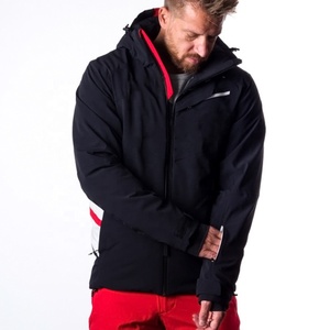 Veste de ski personnalisée Offres Spéciales imperméable Snowboard Veste hommes isolé Ski vêtements de neige fermeture éclair complète à capuche Veste de neige pour hommes - Product Image 5