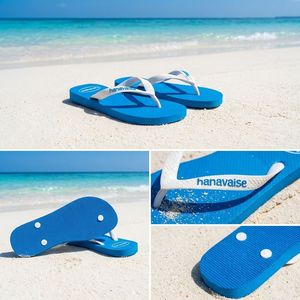 Custom EVA Non Slip Sole Vietnam Open Toe Printed High Quality Glued Pattern Outdoor <b>Slippers</b> Men Women Rubber Flip Flops - Product Image 3