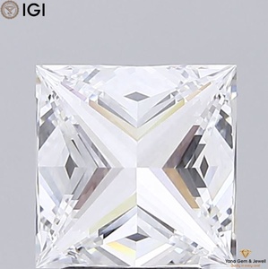 Diamante de Laboratorio con Corte Princesa Perfecto de 3.01 Quilates, Cultivado por CVD, Color D, Claridad VVS2, Certificado por IGI, Diseñado para Joyería Eterna - Product Image 6