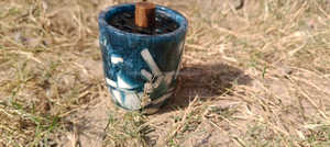 Brûleur d'encens Bakhoor en résine moderne artisanal, cadeau arabe élégant pour les festivals du Ramadan et de l'Aïd - Product Image 5