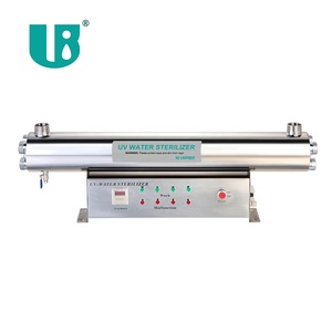 Purificatore d'Acqua UV di Alta Qualità 48GPM SUV-G48, Sterilizzatore UV per Disinfezione Acqua, Luce UVC 220W in Acciaio Inox 304, Garanzia 1 Anno per Acquari e Piscine - Product Image 1