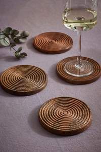 Posavasos de Madera Duraderos Hechos a Mano con Garantía de Calidad y Opciones Personalizables para Decoración Moderna de Mesa - Venta al Por Mayor - Product Image 3