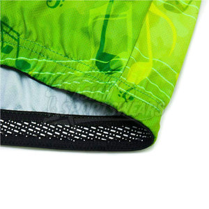 <b>Athletic</b> Men's Cycling Jersey 100% Polyester Short Sleeve Moisture Control with Flexible Fabric for Daily Bicycle Workout Use - Product Image 5