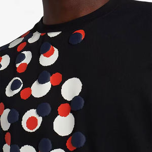 Customize Color & Size High Quality <b>Men's</b> Screen Printed T-<b>Shirt</b>-Breathable 100% Cotton Loose Fit Summer Casual Wear - Product Image 2