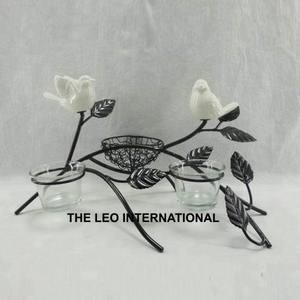 Decoraciones para el Hogar de Metal Estilo Nórdico, Elegantes Portavelas, Faroles de Concreto, Portavelas Únicos, Regalos para Días Festivos - Product Image 1