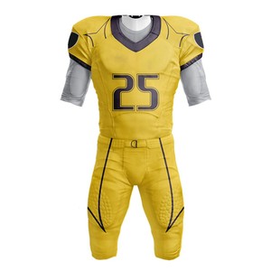 ชุดอเมริกันฟุตบอลขายดี ราคาสุดคุ้ม ผ้าเนื้อนุ่ม ออกแบบได้ตามต้องการ สำหรับผู้ชาย - Product Image 1