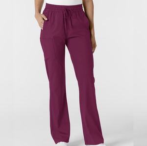 Wholesale Unisex Stretch <b>Scrub</b> Top and Pants Medical Uniform Fashionable Nursing <b>Scrubs</b> Uniform <b>Sets</b> Hospital Medical <b>Scrubs</b> <b>Set</b> - Product Image 3