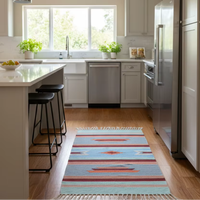 Tapis de luxe en coton, motif floral, pliable, fait main, moderne, en peluche, lavable, avec envers réversible, lavable en machine, pour voyage, vente en gros