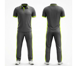 Full Custom <b>Cricket</b> Uniform with Premium Sublimation Technology | Men Women Youth <b>Cricket</b> Wears Polo Shirt and Trouser Full Team - Product Image 1