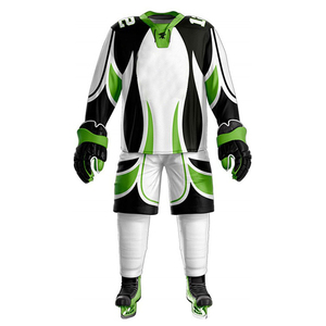 Nouvelle Arrivée - Ensembles d'uniformes de hockey sur glace personnalisés pour hommes - 100% Polyester - Anti-bactérien - Séchage rapide - Écologique - Service OEM - Product Image 1
