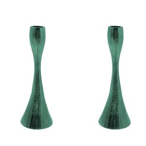 Bougeoir en aluminium de couleur turquoise pour décoration de table de meilleure qualité pour la maison - Product Image 1