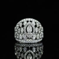 Anillos de Joyería Fina con Engaste de Barra de Plata, Joyería Unisex/para Mujer
