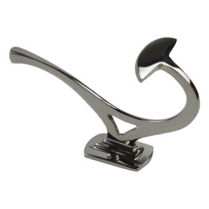 Crochet mural au design classique avec finition peinte, idéal pour la décoration intérieure, crochets en métal pour vêtements - Product Image 2