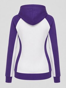 Sudadera con Capucha de Moda para Mujer, con Pedrería Brillante, Suave y Cálida, con Capucha Ajustable y Diseño de Bolsillo Tipo Canguro - Product Image 2