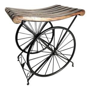 Mesa de Centro de Madera y Metal Estilo Indio, Diseño Tradicional Antiguo, Muebles para Sala de Estar, Ecológicos, Duraderos, Venta al Por Mayor - Product Image 6