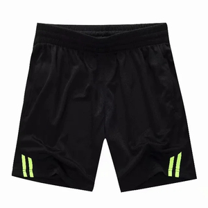 Pantalones Cortos de Fútbol Personalizados al por Mayor Directamente de Fábrica, Pantalones de Jersey de Fútbol con Franjas e Impresión - Product Image 3