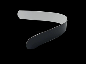 Protection de cadre de raquette de padel en PU écologique antidérapant de couleur personnalisée avec logo OEM durable et design de protection personnalisé - Product Image 4