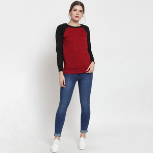 Sudadera de cuello redondo de algodón de primera calidad para mujer, ropa informal, ligera. - Product Image 2