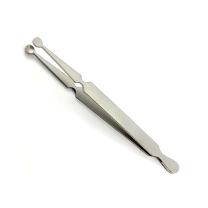 Pince à percer professionnelle de 11,5 cm en acier inoxydable mat et brillant, pinces de maintien pour perles, outils de piercing corporel - Product Image 5