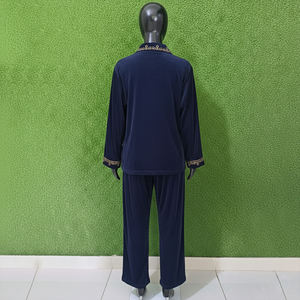 Conjunto de pijama de invierno OEM para mujer, 2 piezas, ropa de dormir transpirable, gruesa y cálida, pijamas para damas, ropa de dormir para chicas - Product Image 5