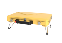 Réchaud de camping à double brûleur, réchaud à gaz portable, barbecue à gaz pour les voyages et la maison