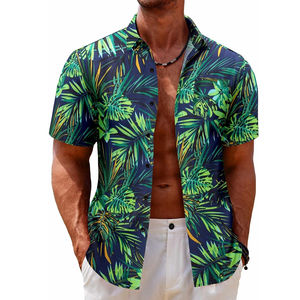 Camiseta Hawaiana Ligera para Hombre, Mejor Material, Superventas, Precio al por Mayor, Camisetas Personalizadas - Product Image 1