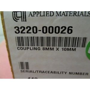 AMAT 3220-00026 ข้อต่อ 8 มม. x 10 มม. - อุปกรณ์และอะไหล่เซมิคอนดักเตอร์ระดับโลกที่เชื่อถือได้ - Product Image 1