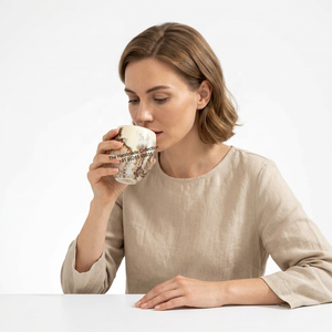 Gobelet en résine classique européen, motif marbré multicolore, compatible lave-vaisselle, réutilisable, sans danger pour les aliments, cadeau de mariage, tasse à boire pour la maison - Product Image 1