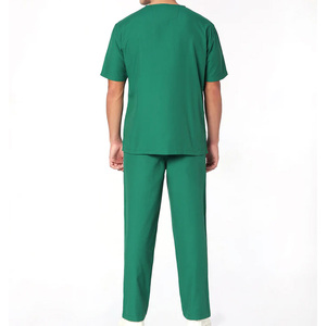 Best Selling Men's Custom Color Hospital Scrub Suits <b>Top</b> Design with Reasonably Priced Scrub Sets - Product Image 3