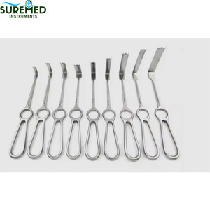 Juego de Retractores de Heridas Kocher Langenbeck, Juego de 9 Piezas de 21 cm, Instrumentos Quirúrgicos con Punta Roma - Product Image 3