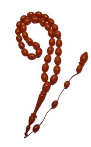 Elegante Tasbih Islámico Hecho a Mano con Resina Ecológica, Cuentas de Oración, Misbaha, Rosario - Product Image 3