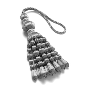 Glandes en bouillon d'argent de qualité supérieure pour uniformes, sacs, décoration, garniture tissée durable, gland en bouillon, couleur personnalisée, haute qualité - Product Image 6