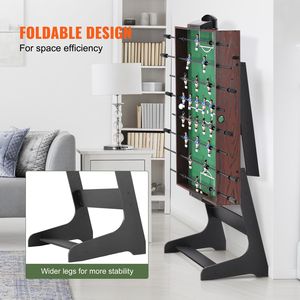 Tavolo da Calcio Balilla Pieghevole Standard da 42 Pollici per Casa e Famiglia, per Sala Giochi e Sport dei Bambini - Product Image 4