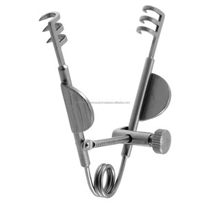 Retractor de saco lacrimal, juego de instrumentos quirúrgicos oftálmicos para ojos, 3x3 puntas, ajustable, autoajustable, de acero inoxidable, para cirugía DCR - Product Image 2