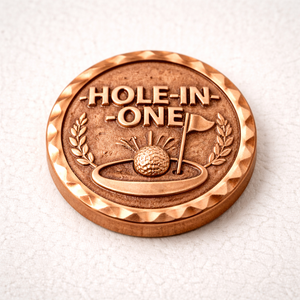 Marcadores de pelotas de golf de metal antiguo de latón, recuerdo de club deportivo, económicos, con logotipo personalizado, regalos del año del caballo - Product Image 4