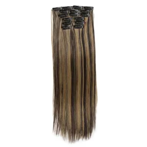 Peluca de Cabello Humano 100% Remy con Trama Completa, Larga, con Reflejos, Color Piano, Textura Ondulada Natural, Personalizable - Product Image 3