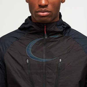 Chaqueta Cortavientos con Cuello Alto, Cómoda, de Textura Suave, Tejido Resistente, Ecológica, Transpirable, Chaqueta Clásica de Invierno - Product Image 6