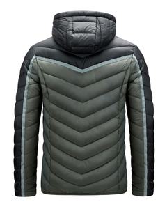 ที่มีคุณภาพสูงOEMสีดำฤดูใบไม้ร่วงUnisexที่กำหนดเองแจ็คเก็ตปักเป้าลงแจ็คเก็ตสำหรับผู้ชาย - Product Image 3