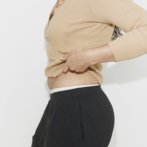 NAIZMH ENTERPRISES Nouveauté été Short slim rayé en coton doux pour femme, style streetwear, avec cordon élastique, à enfiler - Product Image 6