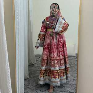 Servicio OEM y ODM, Precios al por Mayor, Vestidos de Novia Estilo Afgano Vintage, Transpirables, Hechos a Mano, Vestidos Afganos para Fiesta - Product Image 5