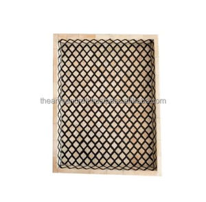 Plateau d'incrustation d'os fabriqué à la main un cadeau parfait pour les proches Meilleur cadeau pour toute occasion - Product Image 3